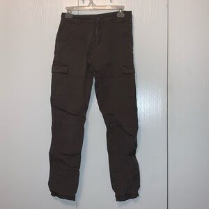 Manguun Teens khaki cargo style pants size 14